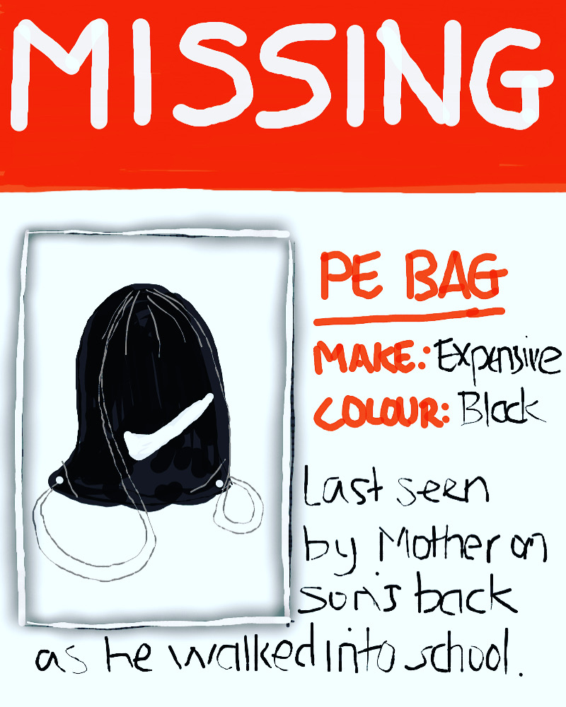 Mother of 4 makes fresh appeal for missing PE kit
